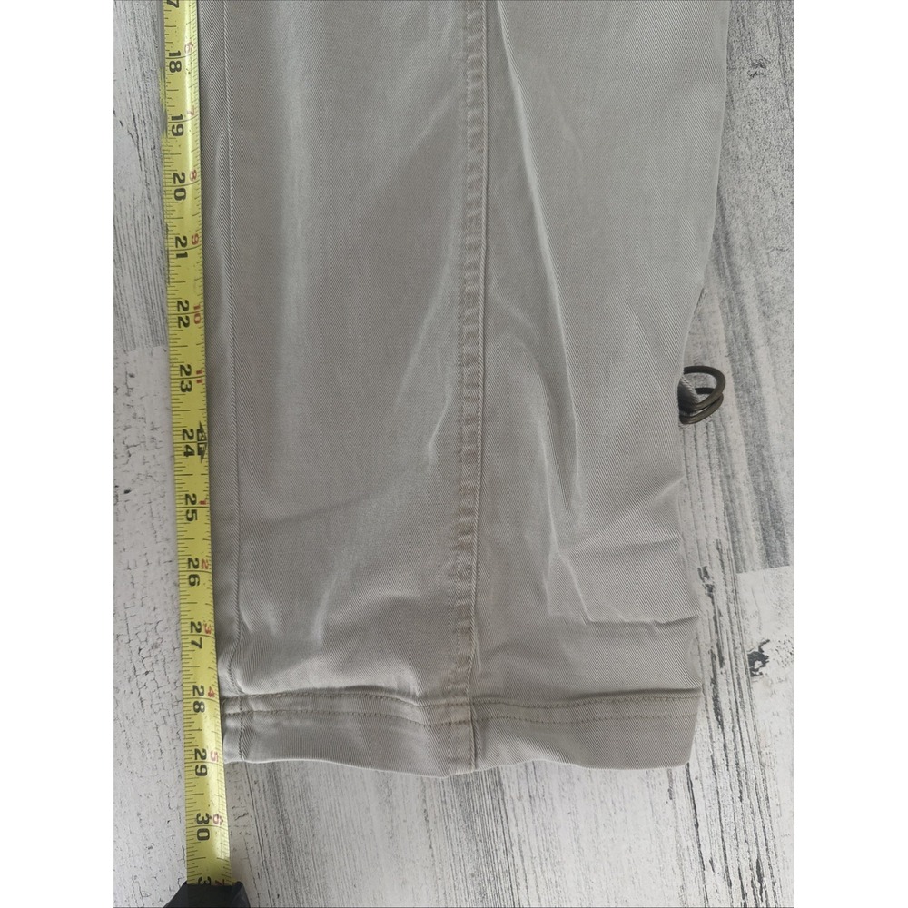 Soft Surroundings Stretch Pull-on Straight Leg Pants Khaki - S/M - Picture 8 of 11